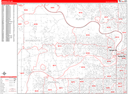 Red Line Map Example